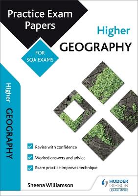 Book cover for Higher Geography: Practice Papers for SQA Exams