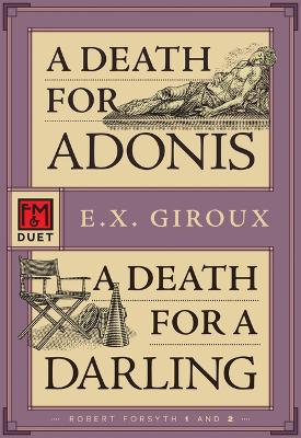 Book cover for A Death for Adonis/A Death for a Darling