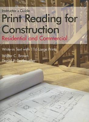 Book cover for Print Reading for Construction Instructor's Guide