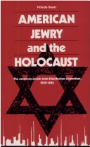 Book cover for American Jewry and the Holocaust