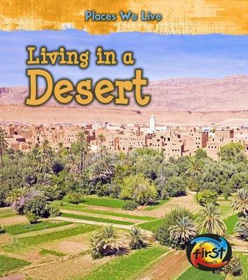 Book cover for Places We Live Living in a Desert