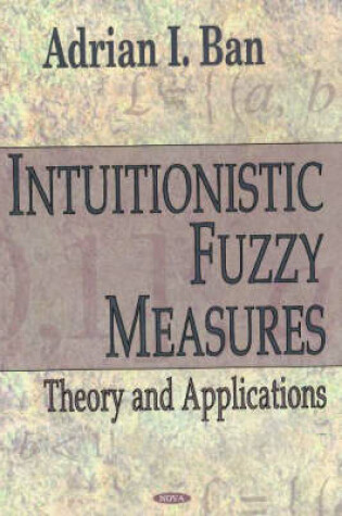 Cover of Intuitionistic Fuzzy Measures