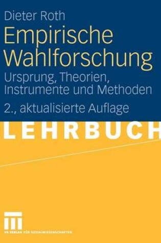 Cover of Empirische Wahlforschung