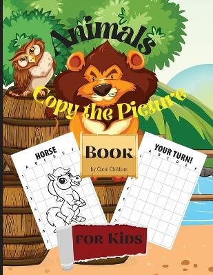 Book cover for Animals Copy the Picture Book for Kids