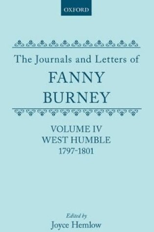 Cover of Volume IV: West Humble, 1797-1801