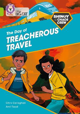 Book cover for Shinoy and the Chaos Crew: The Day of Treacherous Travel