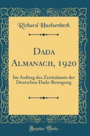 Cover of Dada Almanach, 1920