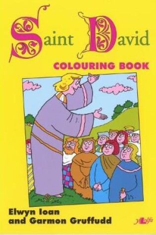 Cover of Welsh Heroes Colouring Book - Saint David