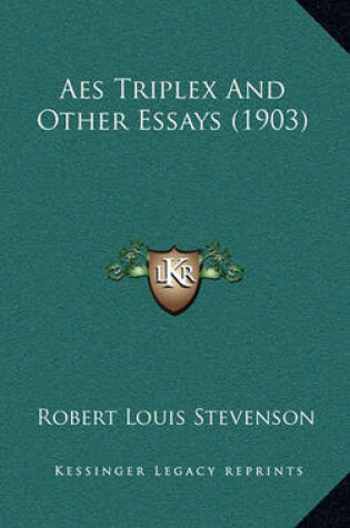 Cover of AES Triplex and Other Essays (1903)