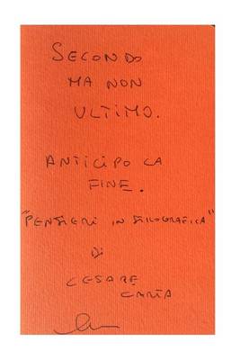 Cover of Secondo ma non ultimo