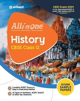 Book cover for All In One Class 12th History for CBSE Exam 2024