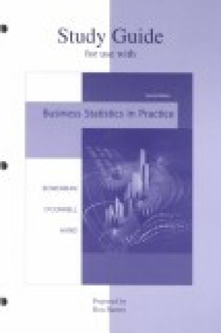 Cover of Study Guide for Use with "Business Statistics in Practice"