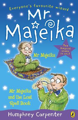 Book cover for Mr Majeika and Mr Majeika and the Lost Spell Book bind-up