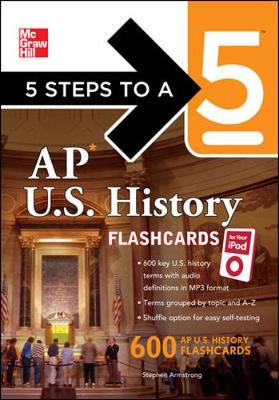 Book cover for 5 Steps to a 5 AP U.S. History Flashcards for Your iPod with MP3/CD-ROM Disk
