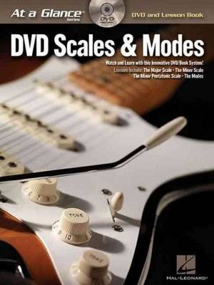 Book cover for At a Glance Guitar - Scales and Modes