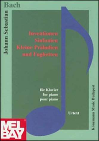 Book cover for Bach: Invent, Sinfon, Preludes