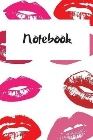 Cover of Lip Service Blank Lined Notebook