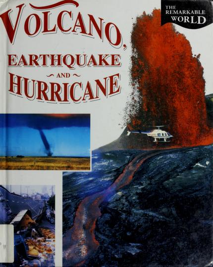 Cover of Volcano Earthquake Hurricane