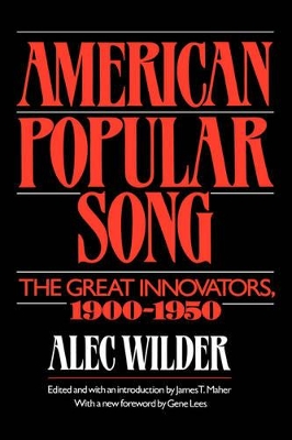 Cover of American Popular Song