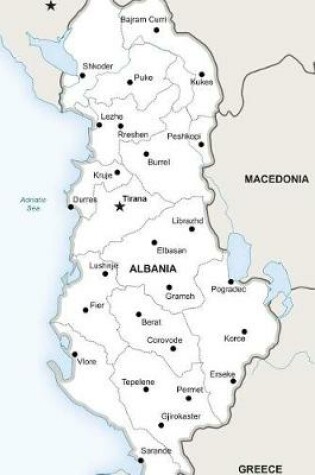 Cover of Political Map of Albania Journal