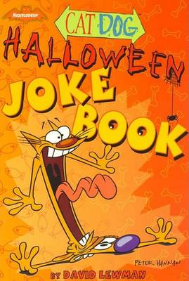 Book cover for Catdog Trivia/Joke Halloween Joke Book