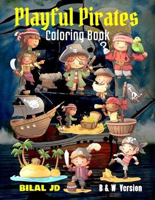 Book cover for Playful Pirates Coloring Book