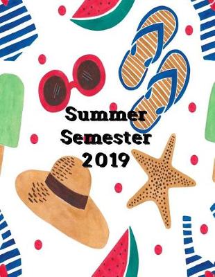 Book cover for 2019 Summer Semester Planner