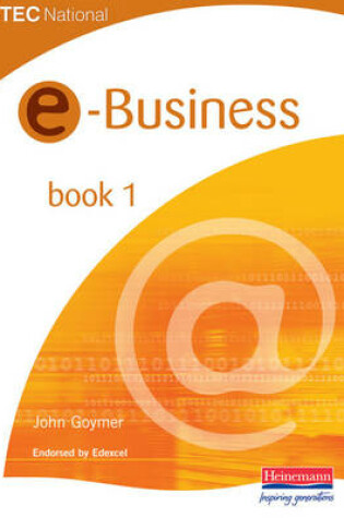 Cover of BTEC National e-business Book 1