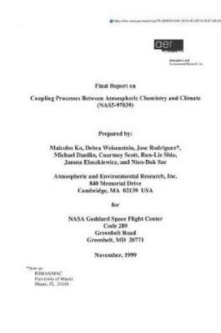 Cover of Coupling Processes Between Atmospheric Chemistry and Climate