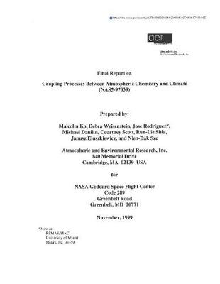 Book cover for Coupling Processes Between Atmospheric Chemistry and Climate