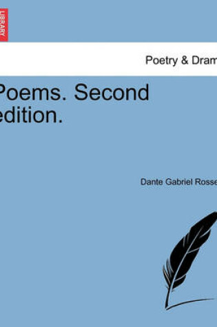 Cover of Poems. Second Edition.