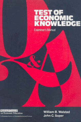 Cover of Test of Economic Knowledge