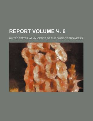 Book cover for Report Volume . 6