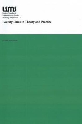 Cover of Poverty Lines in Theory and Practice