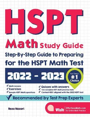 Book cover for HSPT Math Study Guide