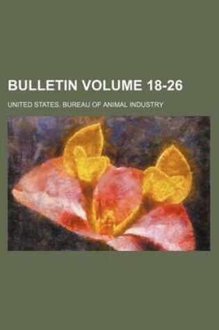 Cover of Bulletin Volume 18-26