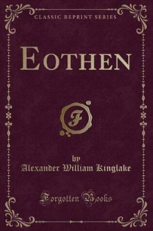 Cover of Eothen (Classic Reprint)