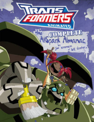 Book cover for Transformers Animated: The Complete Allspark Almanac
