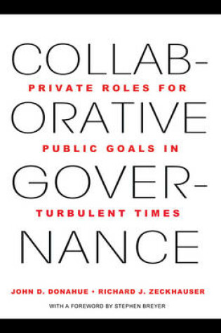 Cover of Collaborative Governance