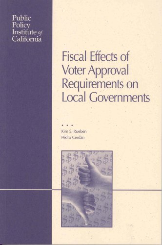 Book cover for Fiscal Effects of Voter Approval Requirements on Local Governments
