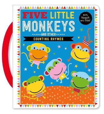 Book cover for Touch and Feel Five Little Monkeys and Other Counting Rhymes