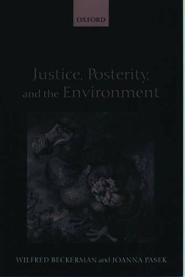 Book cover for Justice, Posterity, and the Environment