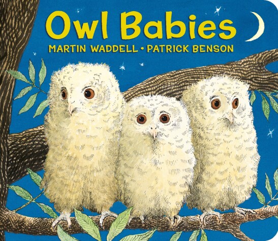 Book cover for Owl Babies Lap-Size Board Book