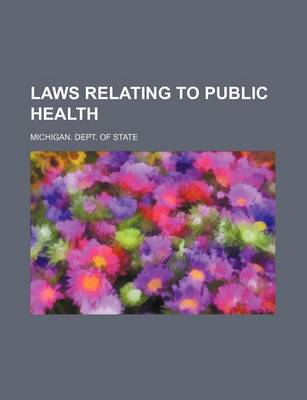 Book cover for Laws Relating to Public Health