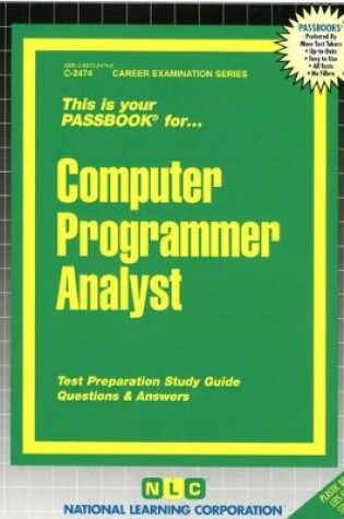 Cover of Computer Programmer Analyst