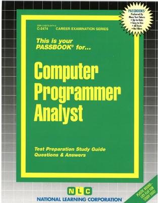 Book cover for Computer Programmer Analyst