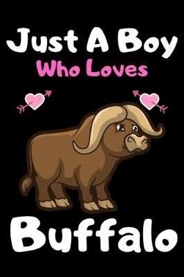 Book cover for Just a boy who loves Buffalo