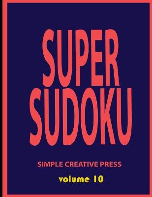 Book cover for Super Sudoku Volume 10