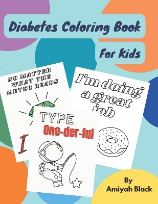 Book cover for Diabetes Coloring Book For Kids