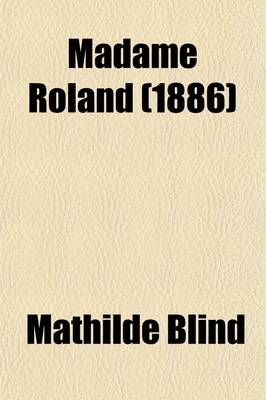 Book cover for Madame Roland